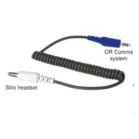 Headset adapter lead Stilo helmet to OR standard